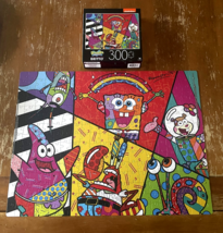 CARDINAL 2020 Nickelodeon COLORFUL SPONGEBOB CHARACTERS JIGSAW PUZZLE 30... - $16.34