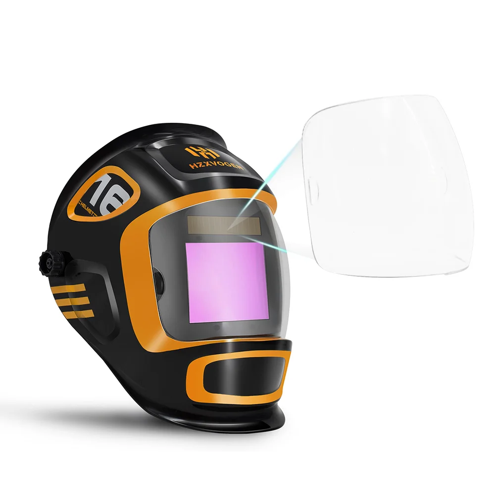 Welding Helmet Lens Cover Transparent Protective Plate Round Corner Weld... - $2,330.18 MXN