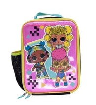 LOL Surprise ~ Pink ~ Insulated ~ Lunch Bag ~ Lunch Tote ~ Side Pocket ~... - $30.00