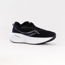 Saucony women&#39;s triumph 21 wide in BLACK/WHITE - £89.95 GBP