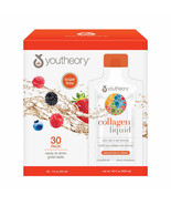 youtheory Collagen Liquid,  Berry Flavor, 30 Packets - £23.58 GBP