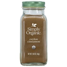 Simply Organic Ground Ceylon Cinnamon Certified Organic Vegan | 2.08 Ounce | ... - £25.40 GBP