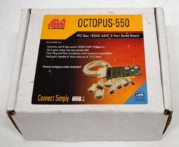 NEW LAVA OCTOPUS-550 PCI Bus 16550 UART 8 Port Serial Board - $36.42