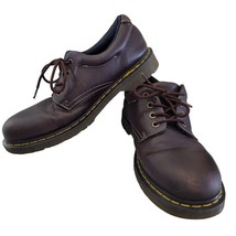 Dr Doc Martens Boston AW004 Brown Leather Oxford Work Shoes Mens US 13M - £54.81 GBP