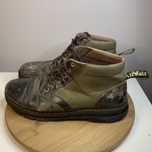 Dr. Martens Bonny II Canvas Ankle Boots Olive Green Brown Men&#39;s Size 12 ... - £27.62 GBP