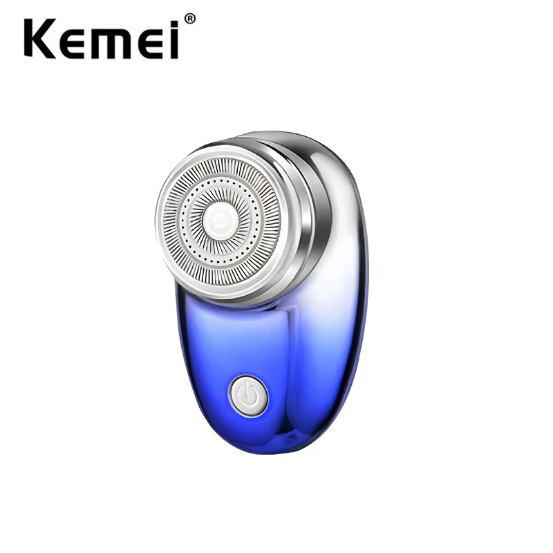 Kemei Mini Travel Shaver Portable Rechargeable Electric Razor TYPE-C USB... - $7.93