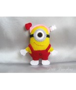 Felt Stuffed Toy Despicable Me, Minion Felt Plush, Valentine Cupid Minio... - $28.00