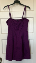 American Eagle Outfitters Purple Spaghetti Strap Dress Size 10 - $20.10