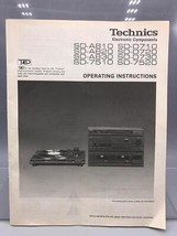 Vintage Technics Estéreo SD810 SDD710 SD820 SDD720 SD830 Instrucciones M... - $32.12
