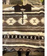 a.n.a. Women’s  Southwest Aztec Fleece Poncho Cape Jacket One Size NWT. ... - €50,62 EUR