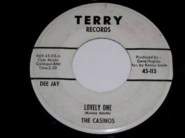 The Casinos Lovely One Gee Whiz Promo 45 Rpm Vintage Terry Label 115 G/VG - £234.54 GBP