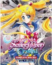 Dvd Pretty Guardian Sailor Moon Crystal Season 1-3 Complete Set English Audio - £39.08 GBP