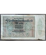 GERMANY 500 000 MARK REICHSBANKNOTE 1923 VERY RARE NO RESERVE - £7.49 GBP