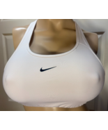 Nike White M Pullover Dri Fit Sports Bra - $9.90