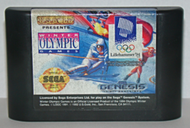 SEGA GENESIS - WINTER OLYMPIC GAMES Lillehammer &#39;94 (Game Only) - £7.82 GBP