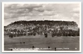 New Lisbon WI RPPC Long Bluff Tower In Center Real Photo Postcard V26 - $8.95