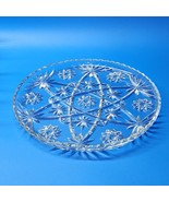 Vintage ANCHOR HOCKING 13" Platter - Early American Prescut Star Of David - MINT - $11.67