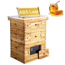VEVOR Bee Hive 30 Frame Bee Hives Starter Kit, Beeswax Coated Fir Wood - $159.90