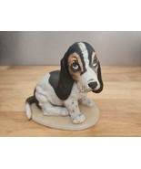*VINTAGE 1983 HOMCO &quot;MASTERPIECE PORCELAIN&quot; BASSETT HOUND FIGURINE - €16,54 EUR