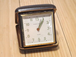 Vintage Germany Phinney Walker Travel Alarm Clock For Parts or Repair - £11.00 GBP