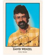 David Wenzel SIGNED Famous Comic Book Creators Eclipse Artist Card Hobbi... - £11.76 GBP