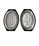 Vintage Nordic Ware Saguaro Cactus Aluminum Trays Set of 2 Mid Century M... - $30.60