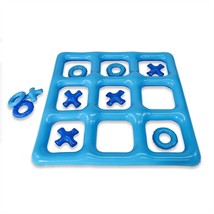 INFLATABLE TIC TAC TOE Pool All ages Game Floating Toy Blue Pool Candy - £16.01 GBP