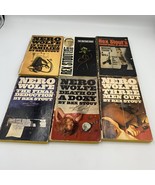 Nero Wolfe By Rex Stout Lot Of 6 1960s PBs Acc To G Cond - $10.56