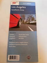 Los Angeles  CA Southern Area Redondo Long Beach Map 2002-2003 - £7.63 GBP