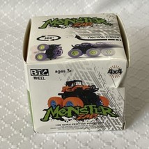 Monster Zab Big Wheel 4x4 Truck Ages 3+ Friction Power Green - £3.83 GBP