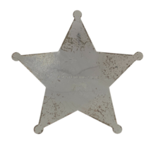1987 Franklin Mint Territorial Arizona Ranger Sterling Silver Badge - £15.69 GBP