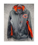 Men&#39;s Nike Chicago Bears Therma Fit On Field Hooded Jacket Gray Size M F... - $24.62