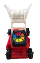 Fisher Price Loving Family Dollhouse Miniature Doll Yard Lawn Mower Red EUC - £18.20 GBP