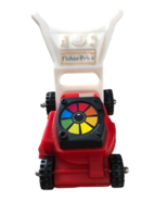 Fisher Price Loving Family Dollhouse Miniature Doll Yard Lawn Mower Red EUC - £18.24 GBP