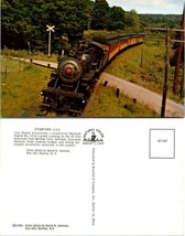 Train Railroad Steamtown USA Steam Excursion Locomotive Museum #15 Postcard - £7.38 GBP