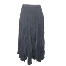 Vtg Wrangler Women S Skirt Asymmetric Hem Crinkle Whimsygoth Goth Witchy... - $29.17
