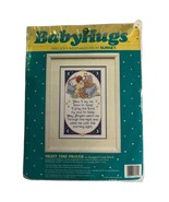 Sunset BabyHugs Precious Keepsake Guardian Angel Counted Cross Stitch - $18.49
