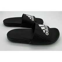 Adidas Adilette Comfort Slides Black Slip On Sandals Unisex Kids Youth Size 5 - £11.74 GBP