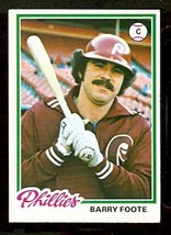 Philadelphia Phillies Barry Foote 1978 Topps # 513 EX/EM - £0.39 GBP