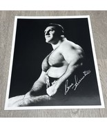 Bruno Sammartino Signed 8x10 Photo Autograph Superb Condition Wrestler JD - $1,316.98 MXN