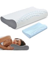 Neck Pillow Memory Foam Pillows for Sleeping, Contour Pillows - £13.71 GBP