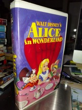 Alice In Wonderland Walt Disney&#39;s Black Diamond Classic (VHS 1994) #036 RARE - £13.49 GBP