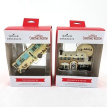Hallmark Christmas Vacation Cousin Eddies RV Camper Griswold House Ornaments NEW - £27.68 GBP