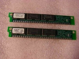 Compaq 30 pin simm memory modules 14124-01 43014 2 pcs pair - £6.77 GBP