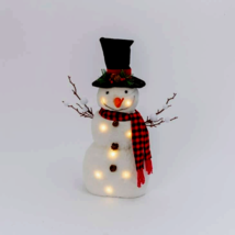 Faux Fur Led Snowman - SALE - $38.00