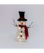 Faux Fur Led Snowman - SALE - $38.00