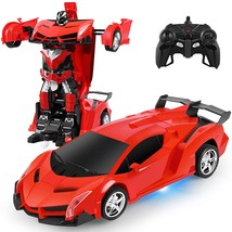 Remote Control Car, Toy For 3-8 Year Old Boys, 360 Rotating Rc Deform - £31.96 GBP