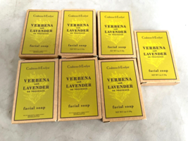 Lot 7 Crabtree &amp; Evelyn Verbena Lavender Bath Facial Bar Soap Bar Travel Size - £15.78 GBP