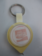 Coca-Cola Measuring Tape KeyChain Vintage 1980s Enjoy Coca-Cola - £2.72 GBP