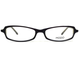 MODO Petite Eyeglasses Frames MOD 496 DRKPLM Purple Yellow 48-17-140 - £74.57 GBP